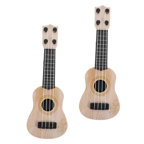 BESPORTBLE 2-teiliges Gitarrenspielzeug: Mini-Ukulele-gitarrenspielzeug Für Kinder Mit 4 Saiten – Entwicklungsförderndes Musikinstrument, Pädagogische Ukulele Für Kleinkinder Und BESPORTBLE 2-teiliges Gitarrenspielzeug: Mini-Ukulele-gitarrenspielzeug Für Kinder Mit 4 Saiten – Entwicklungsförderndes Musikinstrument, Pädagogische Ukulele Für Kleinkinder Und von BESPORTBLE