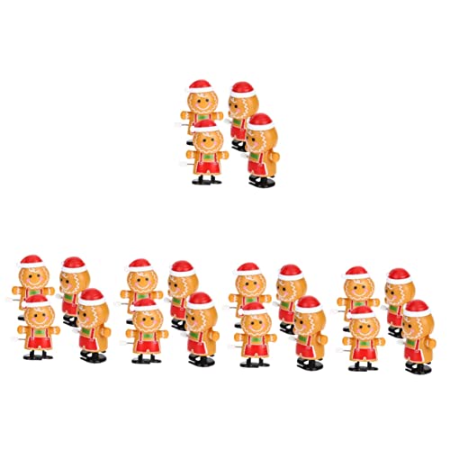 BESPORTBLE 20 Stck. Teiliges Aufziehspielzeug Lebkuchenmann Weihnachtsmotiv Lustiges Wind Up Jungen Mädchen BESPORTBLE 20 Stck. Teiliges Aufziehspielzeug Lebkuchenmann Weihnachtsmotiv Lustiges Wind Up Jungen Mädchen von BESPORTBLE