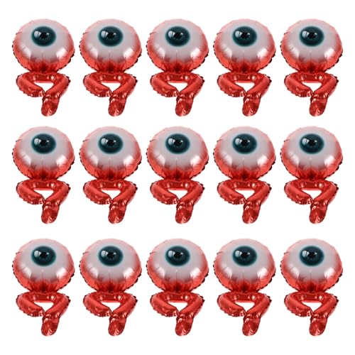 BESPORTBLE 20 Stück Aufblasbare Aluminium Folienaugenballons für Partydekorationen und Festivalfeiern für Halloween Feiern und Veranstaltungen von BESPORTBLE