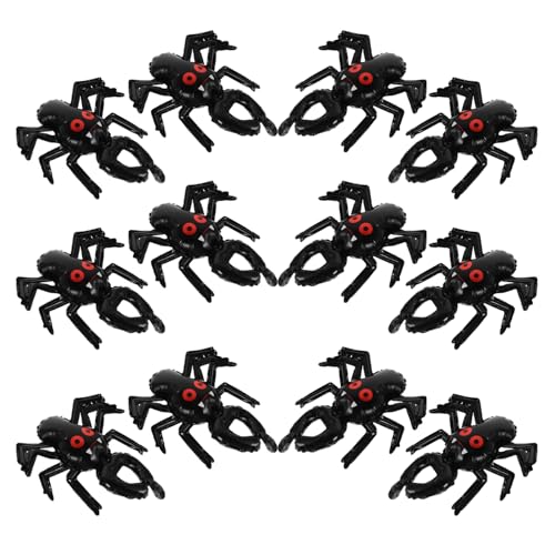 BESPORTBLE 20 Stück Aufblasbare Spinnen Foil Ballons für Halloween Partys Festival Dekorationen und Feiertagsfeiern BESPORTBLE 20 Stück Aufblasbare Spinnen Foil Ballons für Halloween Partys Festival Dekorationen und Feiertagsfeiern von BESPORTBLE