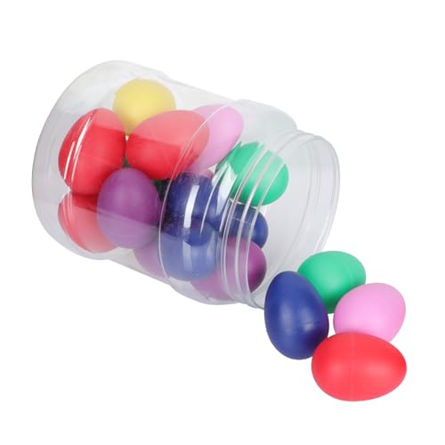 BESPORTBLE 20 Stück Bunte Musikeier Pädagogische Percussion Instrumente für Kleinkinder für Rhythmusspielzeug und Hand Augen Koordination mit und Lustigem Design Zufällige Zufällige Farbe BESPORTBLE 20 Stück Bunte Musikeier Pädagogische Percussion Instrumente für Kleinkinder für Rhythmusspielzeug und Hand Augen Koordination mit und Lustigem Design Zufällige Zufällige Farbe von BESPORTBLE