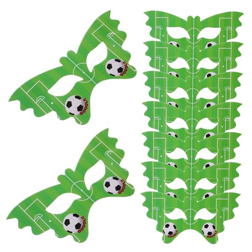 BESPORTBLE 20 Stück Fußballmasken für Pappmasken für Partys Cosplay und Festlichkeiten Deko für Geburtstagsfeiern und Themenveranstaltungen BESPORTBLE 20 Stück Fußballmasken für Pappmasken für Partys Cosplay und Festlichkeiten Deko für Geburtstagsfeiern und Themenveranstaltungen von BESPORTBLE