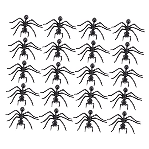 BESPORTBLE 20 Stück Gruselige Plastik Ameisen Realistische Simulation Insekten für Halloween Deko und Streiche für Unheimliche von BESPORTBLE