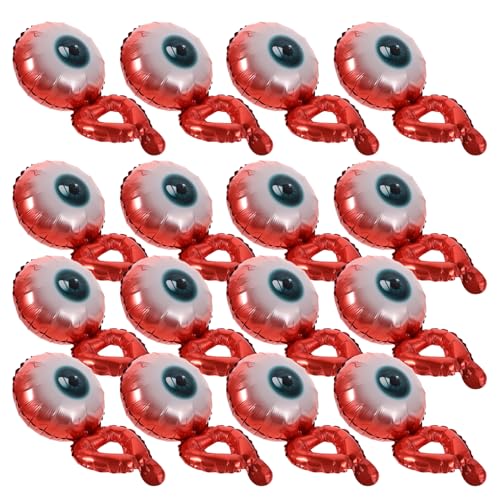 BESPORTBLE 20 Stück Inflatable Eyeball Ballons für Partydekorationen Tragbare Aluminiumfolie für Halloweenfeiern und Festlichkeiten BESPORTBLE 20 Stück Inflatable Eyeball Ballons für Partydekorationen Tragbare Aluminiumfolie für Halloweenfeiern und Festlichkeiten von BESPORTBLE
