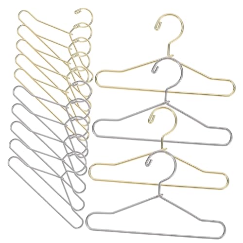 BESPORTBLE 20 Stück Kleiderbügel Aus Draht Für Puppen – Kleiderbügel Für Miniatur Puppenkleider Und Röcke Zubehör Für Das Puppenhaus Zum Organisieren Von Kleidern Und Outfits BESPORTBLE 20 Stück Kleiderbügel Aus Draht Für Puppen – Kleiderbügel Für Miniatur Puppenkleider Und Röcke Zubehör Für Das Puppenhaus Zum Organisieren Von Kleidern Und Outfits von BESPORTBLE