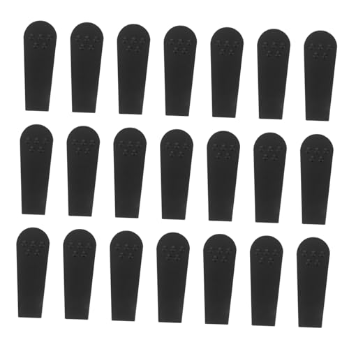 BESPORTBLE 20 Stück Kunststoff Klauen Schutzkappen mit Rutsch Textur für Greifautomaten Einfach zu Montieren Ersatzteile für Klauenmaschinen Schwarz Vielseitig Einsetzbar von BESPORTBLE