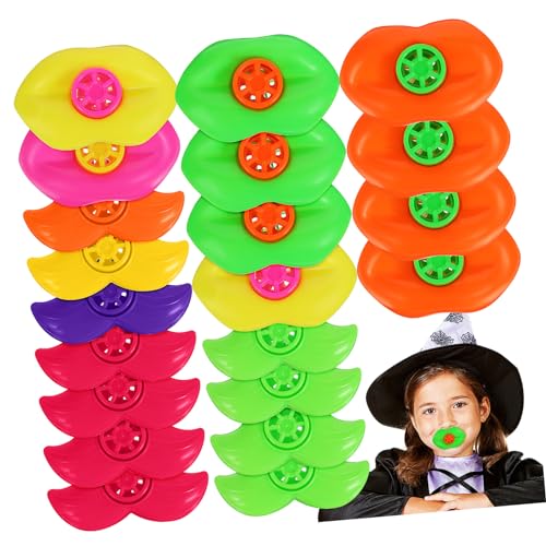 BESPORTBLE 20 Stück Cartoon Mund Pfeifen Spielzeug für Kinder Bunte Lippen und Schnurrbärte Party für Geburtstagsfeiern Halloween und Versammlungen BESPORTBLE 20 Stück Cartoon Mund Pfeifen Spielzeug für Kinder Bunte Lippen und Schnurrbärte Party für Geburtstagsfeiern Halloween und Versammlungen von BESPORTBLE