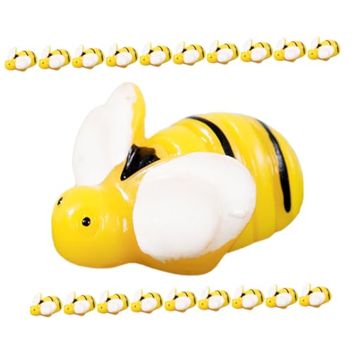 BESPORTBLE 20 Stück Mini Resin Bienen Detaillierte Dekoration für Mikrolandschaften für Garten und Party Langlebige Figuren aus Harz für Kreative Gestaltung und Moosgärten BESPORTBLE 20 Stück Mini Resin Bienen Detaillierte Dekoration für Mikrolandschaften für Garten und Party Langlebige Figuren aus Harz für Kreative Gestaltung und Moosgärten von BESPORTBLE