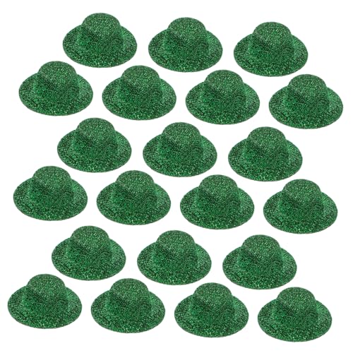 BESPORTBLE 20 Stück Miniatur Jazz Hüte für Puppen DIY Bastelzubehör Dekorative Hüte für Puppenhäuser Elegantem Dunkelgrün für Kreative Projekte und Partys BESPORTBLE 20 Stück Miniatur Jazz Hüte für Puppen DIY Bastelzubehör Dekorative Hüte für Puppenhäuser Elegantem Dunkelgrün für Kreative Projekte und Partys von BESPORTBLE