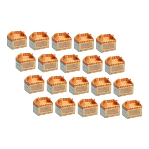 BESPORTBLE 20 Stück Miniatur Teilig Realistische Kuchenverpackungen für Puppenhaus Dekorationen für Miniaturlandschaften und Sammlungen BESPORTBLE 20 Stück Miniatur Teilig Realistische Kuchenverpackungen für Puppenhaus Dekorationen für Miniaturlandschaften und Sammlungen von BESPORTBLE