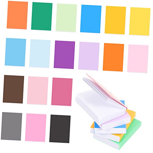BESPORTBLE 20 Stück Miniaturbücher für Puppenhaus Dekoration Farbige Buchmodelle Schwarz Gelb Blau und Mini Bücher Ornamente für Kreative Räume von BESPORTBLE