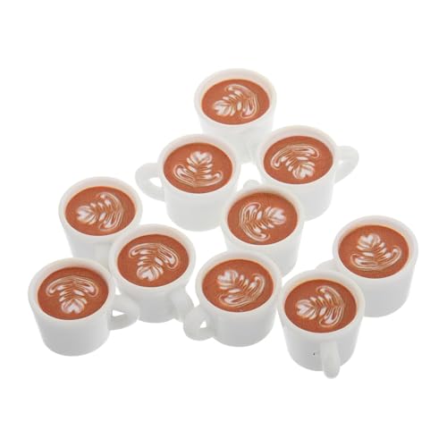 BESPORTBLE 20 Stück Miniaturisierte Kaffeetassen Teiliges für Puppenhäuser Kreative Dekoration und DIY Projekte Realistische Simulation Geeignet für Miniatur Szenen von BESPORTBLE