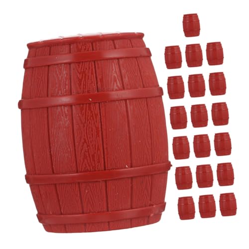 BESPORTBLE 20 Stück Piratenfässer Modell PVC Zubehör für Miniaturszenen Sandtisch Dekorationen und DIY Piratenwelt Layouts BESPORTBLE 20 Stück Piratenfässer Modell PVC Zubehör für Miniaturszenen Sandtisch Dekorationen und DIY Piratenwelt Layouts von BESPORTBLE