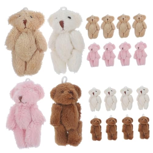 BESPORTBLE 20 Stück Stoffbärpuppe Valentinstagsbärentaschen DIY Minibären Kuscheltier Heizkissen Winzige Bären Mini Stoffbären Kuscheltier Abschlussbär Plüsch BESPORTBLE 20 Stück Stoffbärpuppe Valentinstagsbärentaschen DIY Minibären Kuscheltier Heizkissen Winzige Bären Mini Stoffbären Kuscheltier Abschlussbär Plüsch von BESPORTBLE