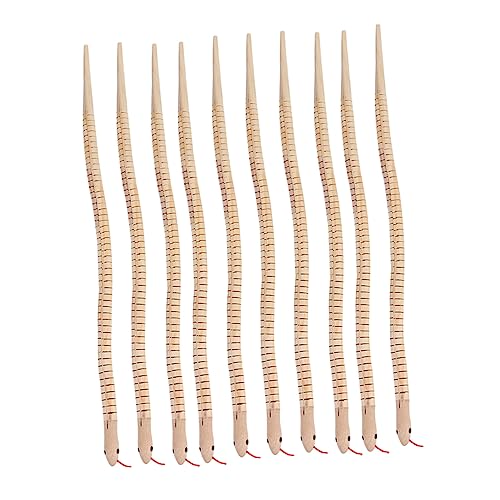 BESPORTBLE 20 Stück Teiliges Flexible Holzschlangen Realistische Gelenkige Spielzeugschlangen für Halloween Party Deko und Streiche Ungiftig Natürliche Holzoptik Gruselig und Langlebig BESPORTBLE 20 Stück Teiliges Flexible Holzschlangen Realistische Gelenkige Spielzeugschlangen für Halloween Party Deko und Streiche Ungiftig Natürliche Holzoptik Gruselig und Langlebig von BESPORTBLE