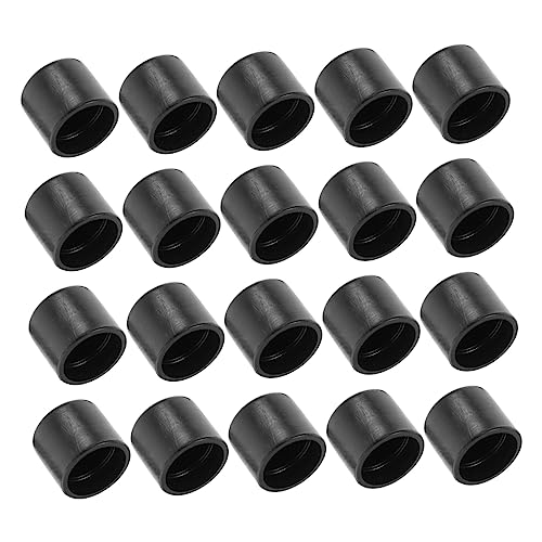 BESPORTBLE 20 Stück Teiliges Foosball Tisch Fußball Stangen Endkappen aus Robustem Ersatzteile für Tischfußball Schützende Abdeckungen für Metallstäbe Einfach zu Montieren Langlebig und von BESPORTBLE