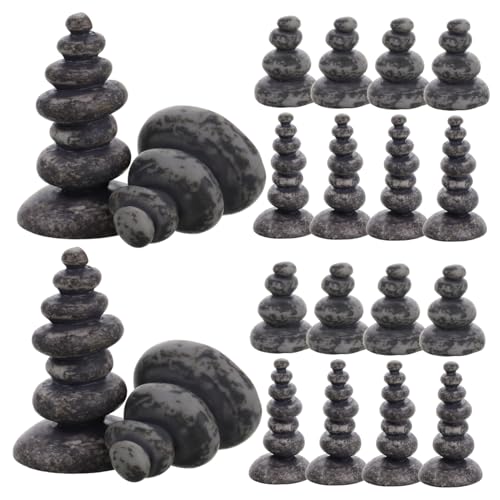 BESPORTBLE 20 Stück Teiliges Gestapelte Zen Steine Natursteine für Japanischen Zen Garten Meditationszubehör für Yoga Mikrogarten mit Vintage Charme Harmonische Gestaltung Lagigen BESPORTBLE 20 Stück Teiliges Gestapelte Zen Steine Natursteine für Japanischen Zen Garten Meditationszubehör für Yoga Mikrogarten mit Vintage Charme Harmonische Gestaltung Lagigen von BESPORTBLE