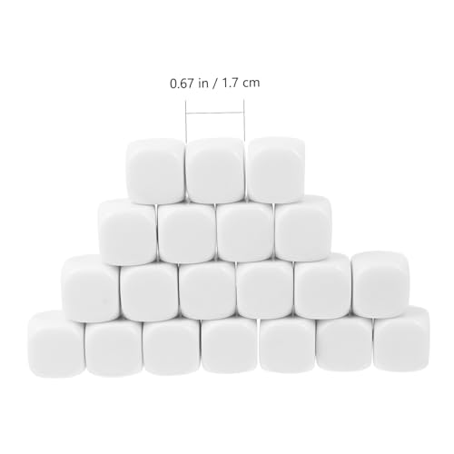 BESPORTBLE 20 Stück Teiliges Glatte Oberfläche Sechsseitige Abgerundete Ecken Leere Würfel für DIY basteln Malen Gravieren Leicht und Sicher für Lernspiele und Matheunterricht BESPORTBLE 20 Stück Teiliges Glatte Oberfläche Sechsseitige Abgerundete Ecken Leere Würfel für DIY basteln Malen Gravieren Leicht und Sicher für Lernspiele und Matheunterricht von BESPORTBLE