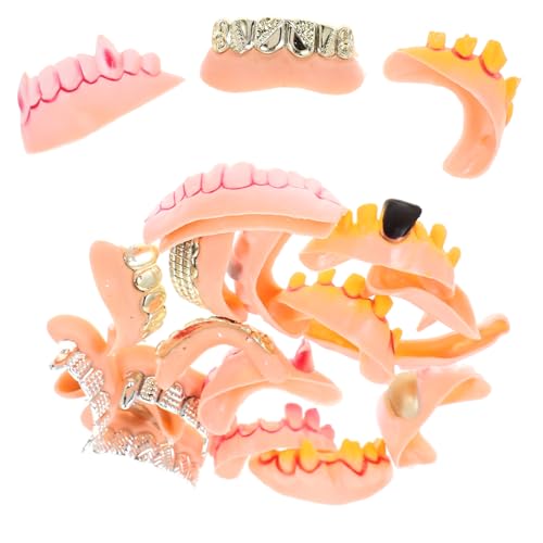 BESPORTBLE 20 Stück Teiliges Halloween Fake Zähne Requisiten für Cosplay Lustige Prothesen für Vampir und Zombie Kostüme Dekoration für Halloween Partys und Gruselmomente BESPORTBLE 20 Stück Teiliges Halloween Fake Zähne Requisiten für Cosplay Lustige Prothesen für Vampir und Zombie Kostüme Dekoration für Halloween Partys und Gruselmomente von BESPORTBLE