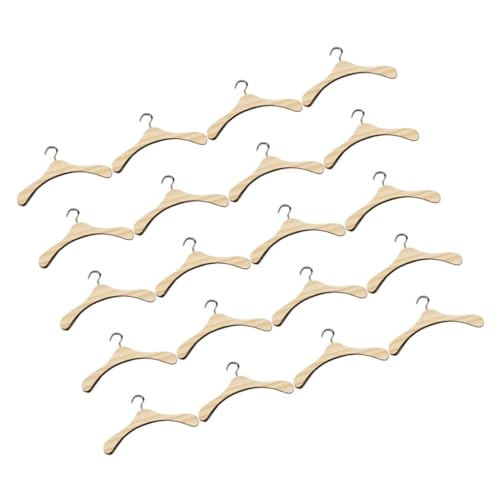 BESPORTBLE 20 Stück Teiliges Holz Kleiderbügel für Bjd Puppenkleider Platzsparender Puppenkleiderständer Dekorativer Holz Kleiderbügel für Puppenhaus und Puppenzimmer BESPORTBLE 20 Stück Teiliges Holz Kleiderbügel für Bjd Puppenkleider Platzsparender Puppenkleiderständer Dekorativer Holz Kleiderbügel für Puppenhaus und Puppenzimmer von BESPORTBLE