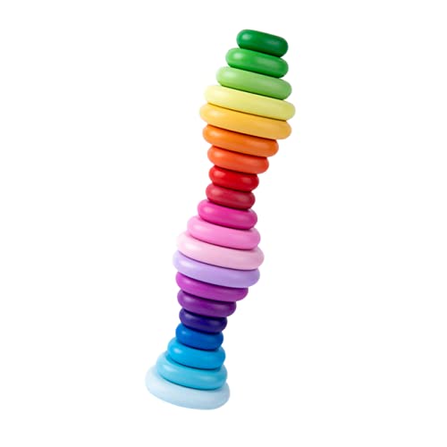 BESPORTBLE 20 Stück Teiliges Holz Spielset Montessori Lernspielzeug für Natürlicher Holzbauklotz mit Glatten Kanten Fördert Farberkennung Feinmotorik und Soziale Fähigkeiten Geeignet für BESPORTBLE 20 Stück Teiliges Holz Spielset Montessori Lernspielzeug für Natürlicher Holzbauklotz mit Glatten Kanten Fördert Farberkennung Feinmotorik und Soziale Fähigkeiten Geeignet für von BESPORTBLE