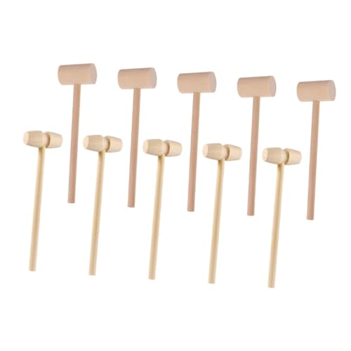 BESPORTBLE 20 Stück Teiliges Holzhammer Set für Krabben und Hummerhammer Multifunktional für Meeresfrüchte DIY Schmuckherstellung und Lernspielzeug Leicht und Kompakt für Unterwegs BESPORTBLE 20 Stück Teiliges Holzhammer Set für Krabben und Hummerhammer Multifunktional für Meeresfrüchte DIY Schmuckherstellung und Lernspielzeug Leicht und Kompakt für Unterwegs von BESPORTBLE