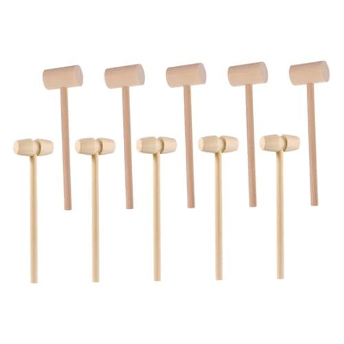 BESPORTBLE 20 Stück Teiliges Holzhammer Spielzeugset für Lernspielzeug für Knacken von und Hummer Schalen für Kreative Bastelarbeiten und Dekorationen BESPORTBLE 20 Stück Teiliges Holzhammer Spielzeugset für Lernspielzeug für Knacken von und Hummer Schalen für Kreative Bastelarbeiten und Dekorationen von BESPORTBLE