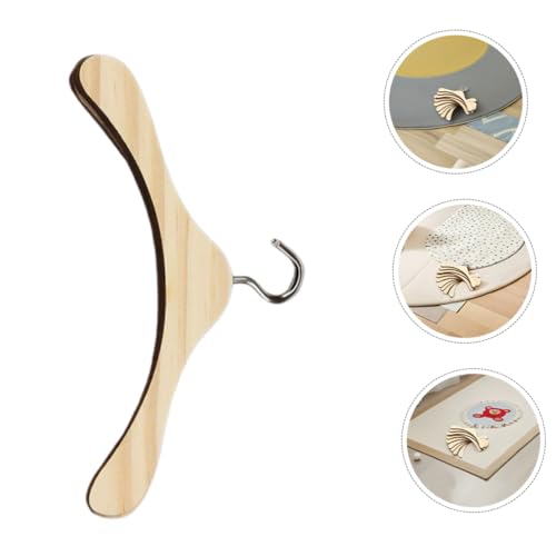 BESPORTBLE 20 Stück Teiliges Holzkleiderbügel für Puppenkleidung Eleganter Universeller Kleiderschrank Organizer für Bjd Puppen und Miniaturpuppenhäuser Kinderfreundlich und Dekorativ BESPORTBLE 20 Stück Teiliges Holzkleiderbügel für Puppenkleidung Eleganter Universeller Kleiderschrank Organizer für Bjd Puppen und Miniaturpuppenhäuser Kinderfreundlich und Dekorativ von BESPORTBLE