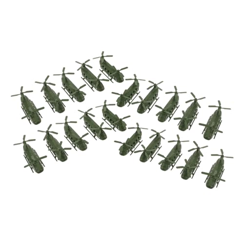 BESPORTBLE 20 Stück Teiliges Hubschrauber Modellset aus Robustes Militärspielzeug für Jungen und Mädchen Realistische Flugzeugmodelle für Kinderzimmer und Home Decor BESPORTBLE 20 Stück Teiliges Hubschrauber Modellset aus Robustes Militärspielzeug für Jungen und Mädchen Realistische Flugzeugmodelle für Kinderzimmer und Home Decor von BESPORTBLE