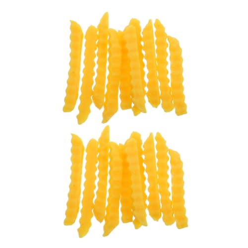 BESPORTBLE 20 Stück Teiliges Künstliche Pommes Frites Realistische Kartoffelmodelle Vielseitige Deko für Küche Party Food und Heimtisch Dekoration BESPORTBLE 20 Stück Teiliges Künstliche Pommes Frites Realistische Kartoffelmodelle Vielseitige Deko für Küche Party Food und Heimtisch Dekoration von BESPORTBLE