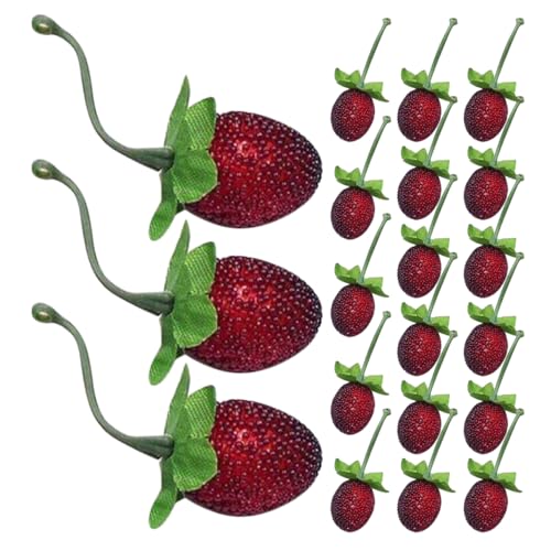 BESPORTBLE 20 Stück Teiliges Künstliche Wildfrüchte Deko Realistische Simulation von Roten und Gelben Erdbeeren für Kreative DIY Dekorationen und Vielseitige Wohnraumgestaltung BESPORTBLE 20 Stück Teiliges Künstliche Wildfrüchte Deko Realistische Simulation von Roten und Gelben Erdbeeren für Kreative DIY Dekorationen und Vielseitige Wohnraumgestaltung von BESPORTBLE