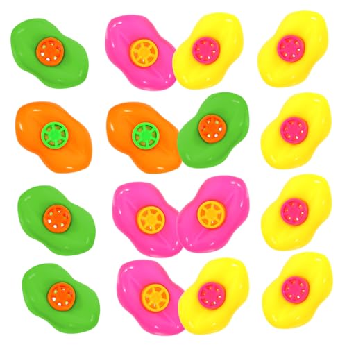 BESPORTBLE 20 Stück Teiliges Lippenpfeifen aus Kunststoff Leichte Sichere Partytröten für Buntes mit Lustigem Lippen Design für Geburtstage Weihnachten und Festtage von BESPORTBLE