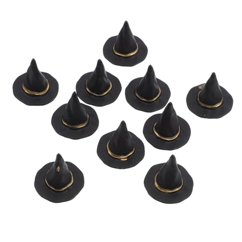 BESPORTBLE 20 Stück Teiliges Mini Hexenhut Schwarze Halloween Deko für Puppenhaus Bastelbedarf Party Zubehör Hexenhüte für DIY Kostüme und Festliche Stimmung BESPORTBLE 20 Stück Teiliges Mini Hexenhut Schwarze Halloween Deko für Puppenhaus Bastelbedarf Party Zubehör Hexenhüte für DIY Kostüme und Festliche Stimmung von BESPORTBLE