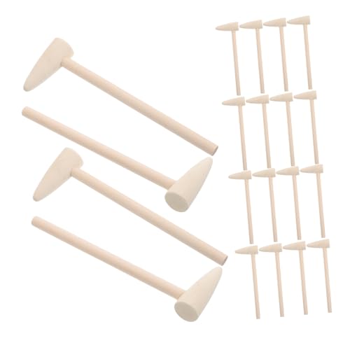 BESPORTBLE 20 Stück Teiliges Mini Holzhammer um Motorische Fähigkeiten zu Fördern Stilvolles Kreatives für Jungen und Mädchen Robustes Birkenholz Umweltfreundlich für Gemeinsames BESPORTBLE 20 Stück Teiliges Mini Holzhammer um Motorische Fähigkeiten zu Fördern Stilvolles Kreatives für Jungen und Mädchen Robustes Birkenholz Umweltfreundlich für Gemeinsames von BESPORTBLE