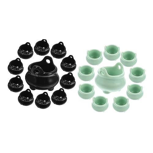 BESPORTBLE 20 Stück Teiliges Mini Kessel Halloween Dekoration aus Bruchsicherem Kunststoff Kleine Figuren für Drinnen und Draußen für Party und Festliche Atmosphäre BESPORTBLE 20 Stück Teiliges Mini Kessel Halloween Dekoration aus Bruchsicherem Kunststoff Kleine Figuren für Drinnen und Draußen für Party und Festliche Atmosphäre von BESPORTBLE