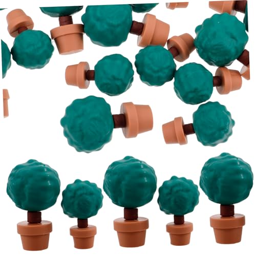 BESPORTBLE 20 Stück Teiliges Mini Topfpflanzen aus Weichem Langlebige Miniaturbäume für Puppenhaus Diorama und Zuglandschaft Frische und Charmante Dekoration für Schreibtisch und Regal BESPORTBLE 20 Stück Teiliges Mini Topfpflanzen aus Weichem Langlebige Miniaturbäume für Puppenhaus Diorama und Zuglandschaft Frische und Charmante Dekoration für Schreibtisch und Regal von BESPORTBLE