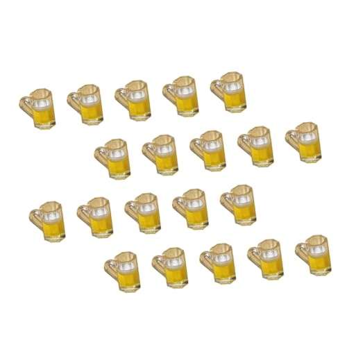 BESPORTBLE 20 Stück Teiliges Miniatur Bierkrug aus Resin Puppenhaus Dekoration Realistische Kleine Bierbecher für Feengärten Rollenspiele und DIY Bastelprojekte Farblich BESPORTBLE 20 Stück Teiliges Miniatur Bierkrug aus Resin Puppenhaus Dekoration Realistische Kleine Bierbecher für Feengärten Rollenspiele und DIY Bastelprojekte Farblich von BESPORTBLE