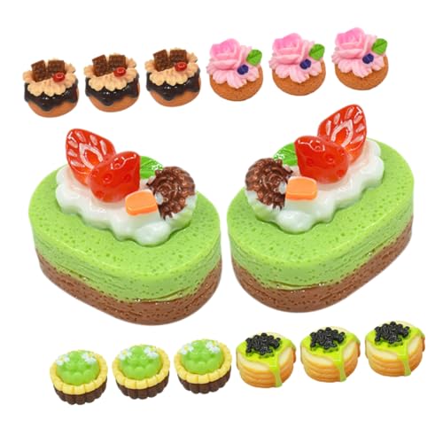BESPORTBLE 20 Stück Teiliges Miniatur Dessert Realistische Miniatur Fruchtkuchen Dekorative Puppenhaus Kuchendeko Lebendige Farben für Küche und DIY Geschenke BESPORTBLE 20 Stück Teiliges Miniatur Dessert Realistische Miniatur Fruchtkuchen Dekorative Puppenhaus Kuchendeko Lebendige Farben für Küche und DIY Geschenke von BESPORTBLE