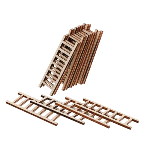 BESPORTBLE 20 Stück Teiliges Miniatur Holzleiter Realistische Puppenhaus Treppen DIY Mikroleitern für Feengarten Sandgarten und Kreative Dekoration Vielseitig für Heim und Bürogestaltung BESPORTBLE 20 Stück Teiliges Miniatur Holzleiter Realistische Puppenhaus Treppen DIY Mikroleitern für Feengarten Sandgarten und Kreative Dekoration Vielseitig für Heim und Bürogestaltung von BESPORTBLE
