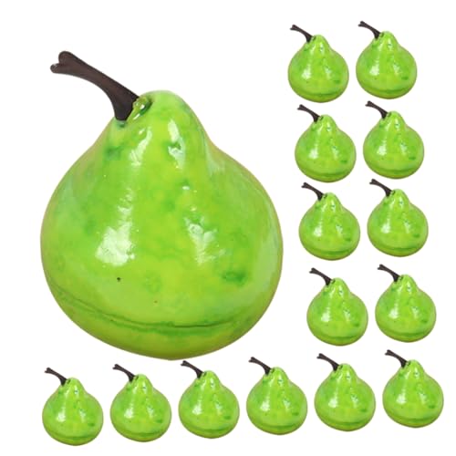 BESPORTBLE 20 Stück Teiliges Miniatur Künstliche Birnen Realistische Obstmodelle aus Schaumstoff Langlebige Deko für Küche Party und Detailgetreue Simulation Vielseitige Kunstobstdekoration BESPORTBLE 20 Stück Teiliges Miniatur Künstliche Birnen Realistische Obstmodelle aus Schaumstoff Langlebige Deko für Küche Party und Detailgetreue Simulation Vielseitige Kunstobstdekoration von BESPORTBLE