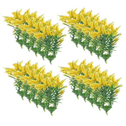 BESPORTBLE 20 Stück Teiliges Miniatur Pflanzen Modell Leichte Kunststoff Deko für Puppenhaus Realistische Simulation Hohe Gelbe Mini Pflanzen für Mini Garten Landschaft und Puppenstube BESPORTBLE 20 Stück Teiliges Miniatur Pflanzen Modell Leichte Kunststoff Deko für Puppenhaus Realistische Simulation Hohe Gelbe Mini Pflanzen für Mini Garten Landschaft und Puppenstube von BESPORTBLE