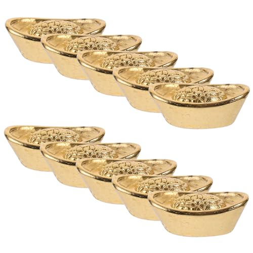 BESPORTBLE 20 Stück Teiliges Miniatur für Puppenhäuser Dekorationszubehör für Reichtum und Glück für Kreative DIY Projekte Stilvolle Tischdekoration BESPORTBLE 20 Stück Teiliges Miniatur für Puppenhäuser Dekorationszubehör für Reichtum und Glück für Kreative DIY Projekte Stilvolle Tischdekoration von BESPORTBLE