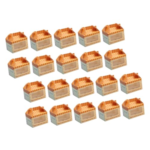 BESPORTBLE 20 Stück Teiliges Miniature Cake Boxes für Puppenhaus Realistische Dessertverpackungen zur Dekoration für Kreative Szenen und Anlässe BESPORTBLE 20 Stück Teiliges Miniature Cake Boxes für Puppenhaus Realistische Dessertverpackungen zur Dekoration für Kreative Szenen und Anlässe von BESPORTBLE
