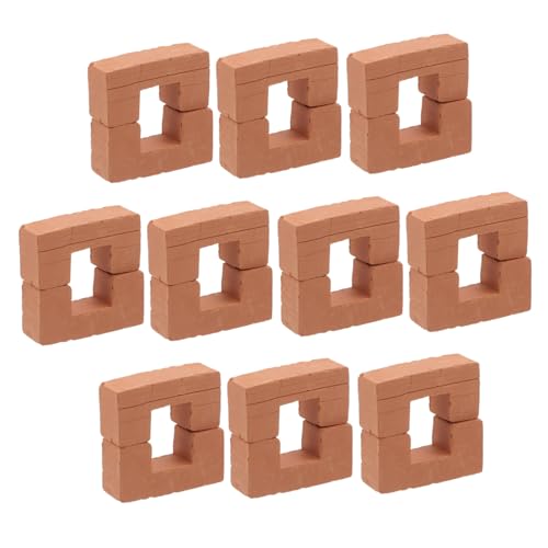 BESPORTBLE 20 Stück Teiliges Miniaturziegel für DIY Puppenhaus und Realistische Wandbausteine aus Authentischem Material für Kreative Kinderhandwerksprojekte BESPORTBLE 20 Stück Teiliges Miniaturziegel für DIY Puppenhaus und Realistische Wandbausteine aus Authentischem Material für Kreative Kinderhandwerksprojekte von BESPORTBLE