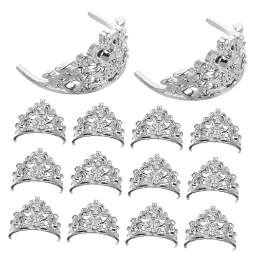BESPORTBLE 20 Stück Teiliges Puppenkronen aus Stabilem Kunststoff Haarschmuck für Puppen Farbenfrohe Kleine Kronen als Puppendekor und Schmuckzubehör für Fantasievolles Verkleiden und von BESPORTBLE