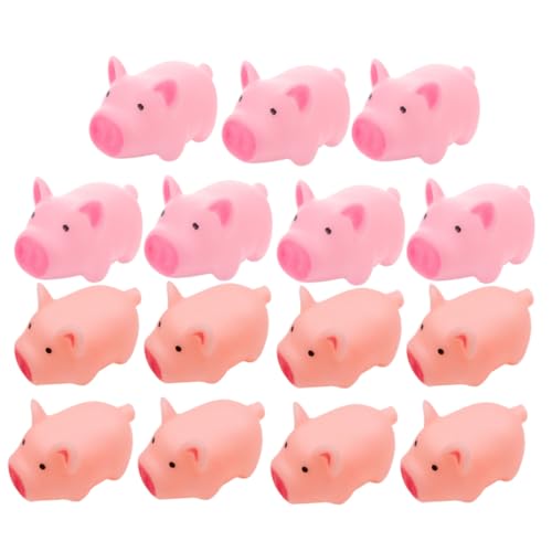 BESPORTBLE 20 Stück Teiliges Quietschendes Schweinchen Kleines Stressabbau Weichem Material Hautfarben als Kinderparty und Belohnung im Klassenzimmer von BESPORTBLE