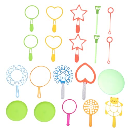 BESPORTBLE 20 Stück Teiliges Seifenblasenstab Langlebiges Kunststoff-blaswerkzeug Bunte Riesenseifenblasen-spielzeuge für Outdoor-Spiel Geeignet für Jungen und Mädchen BESPORTBLE 20 Stück Teiliges Seifenblasenstab Langlebiges Kunststoff-blaswerkzeug Bunte Riesenseifenblasen-spielzeuge für Outdoor-Spiel Geeignet für Jungen und Mädchen von BESPORTBLE