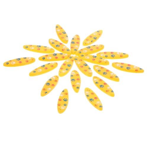 BESPORTBLE 20 Stück Teiliges Surfboard Resin Ornament Mediterrane Mikrolandschaft Dekoration für Strand Themen für Wohnzimmer Schlafzimmer und Tischdeko von BESPORTBLE