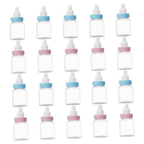 BESPORTBLE 20 Stück Transparente Mini Babyflaschen Süßigkeitenboxen Wiederverwendbare Candy Container für Shower Geburtstag Jungen Mädchen Partydekoration BESPORTBLE 20 Stück Transparente Mini Babyflaschen Süßigkeitenboxen Wiederverwendbare Candy Container für Shower Geburtstag Jungen Mädchen Partydekoration von BESPORTBLE