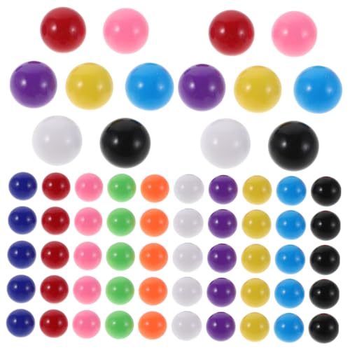 BESPORTBLE 200 Stück Mathematik Lehrmittel Spielmurmeln Spiel Ersatzmurmeln Halma Ersatzkugeln Halma Murmeln Kinderspielmurmeln Aus Kunststoff von BESPORTBLE